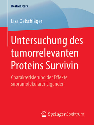 cover image of Untersuchung des tumorrelevanten Proteins Survivin
